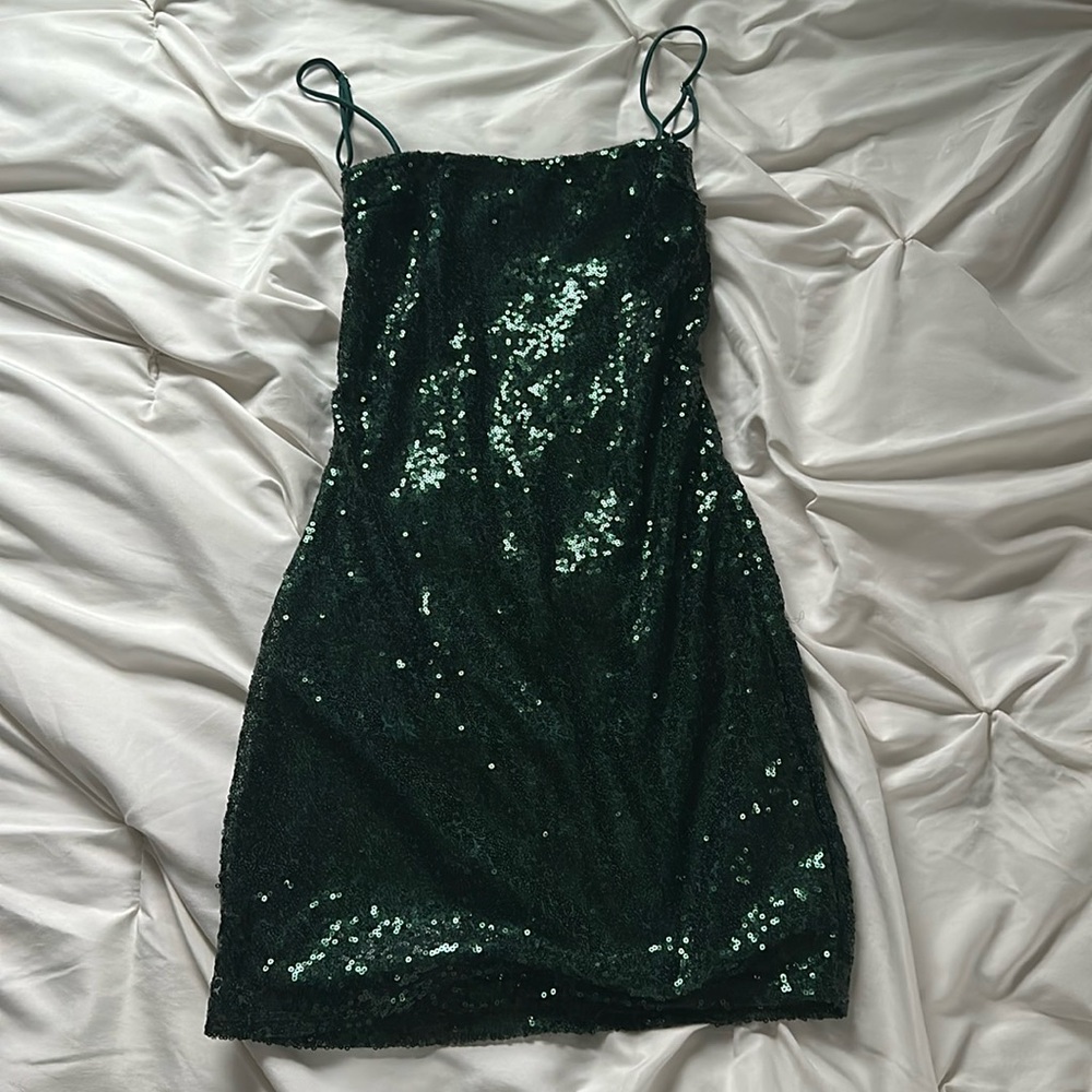 Green Homecoming Dress